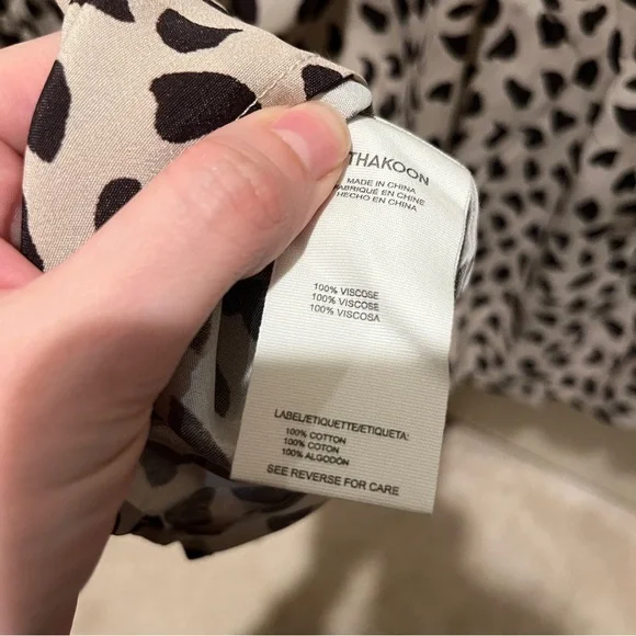 NWT Thakoon Smocked Blouse - M - Picture 5 of 5